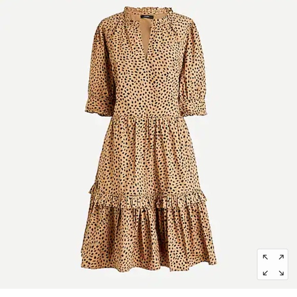 J. Crew Dresses & Skirts - NWT J Crew Ruffleneck Tiered popover dress - XS